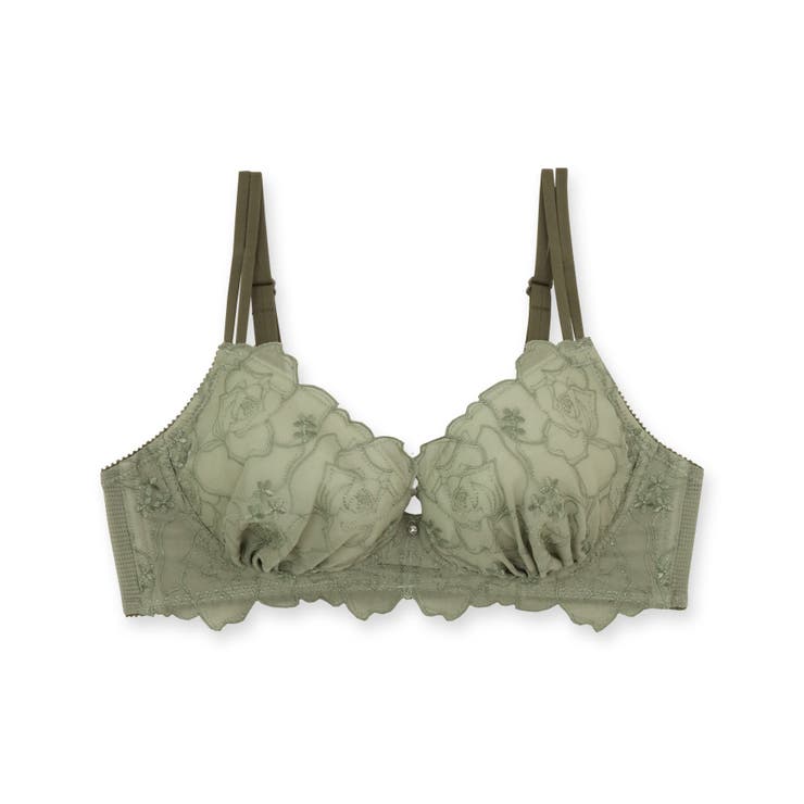 軽さが魅力のノンワイヤーブラフェミニンなナチュラルデザイン 「ナチュラルデイリー… | fran de lingerie | 詳細画像4 