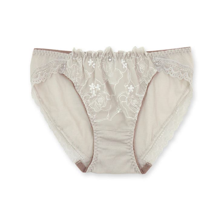 フェミニンなナチュラルデザイン使いやすいノーマルショーツ 「ナチュラルデイリーノ… | fran de lingerie | 詳細画像3 