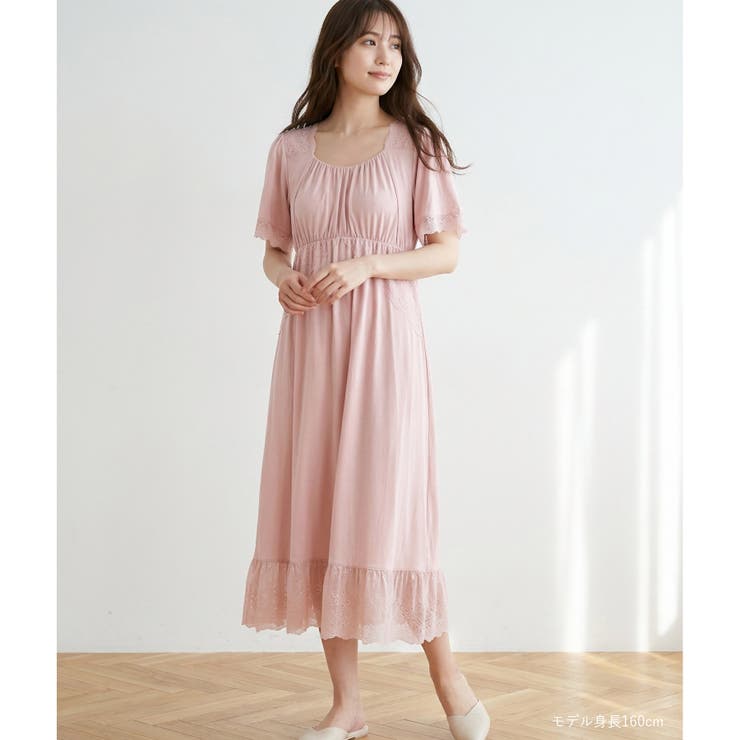 『LuNight（ルナイト）』ナイトブラ付きルームウェア パジャマ選べる女神シル… | fran de lingerie | 詳細画像18 