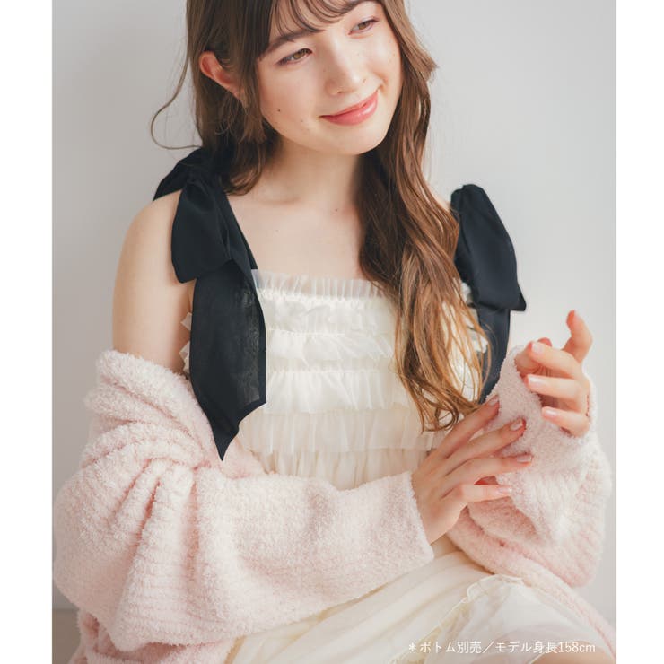 ナイトブラ付きルームウェア＆パジャマナイトブラ付きキャミソール 「ルナイト スイ… | fran de lingerie | 詳細画像16 