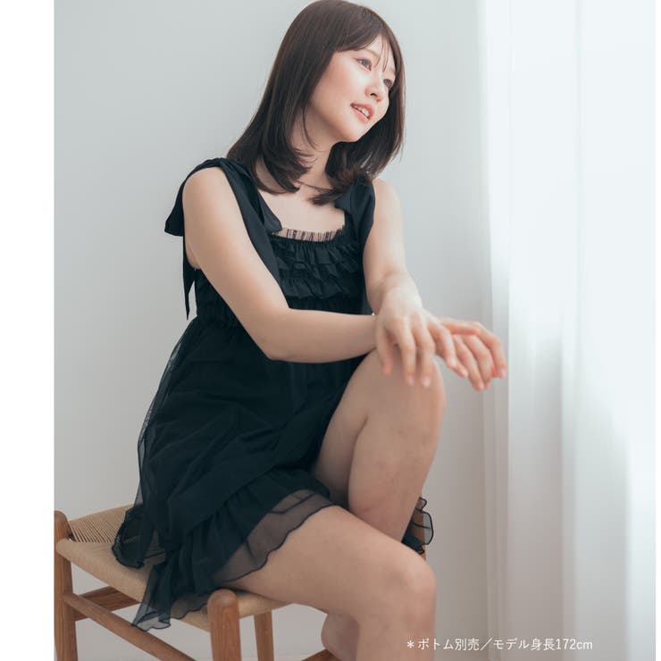 ナイトブラ付きルームウェア＆パジャマナイトブラ付きキャミソール 「ルナイト スイ… | fran de lingerie | 詳細画像19 