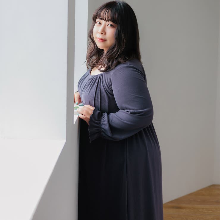 ナイトブラ付きルームウェアナイトブラ付き長袖ロングワンピース 「ルナイト | fran de lingerie | 詳細画像10 