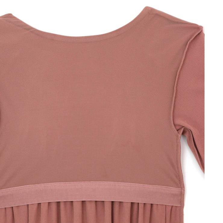 ナイトブラ付きルームウェアナイトブラ付き長袖ロングワンピース 「ルナイト | fran de lingerie | 詳細画像34 