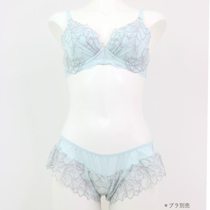 品ありチュールフラワーリュクスな可愛さ！ 「ノーブルティアラブラ003 フレア」 | fran de lingerie | 詳細画像7 