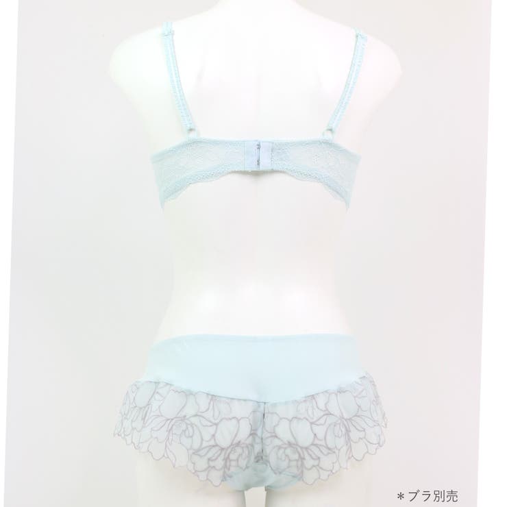 品ありチュールフラワーリュクスな可愛さ！ 「ノーブルティアラブラ003 フレア」 | fran de lingerie | 詳細画像8 