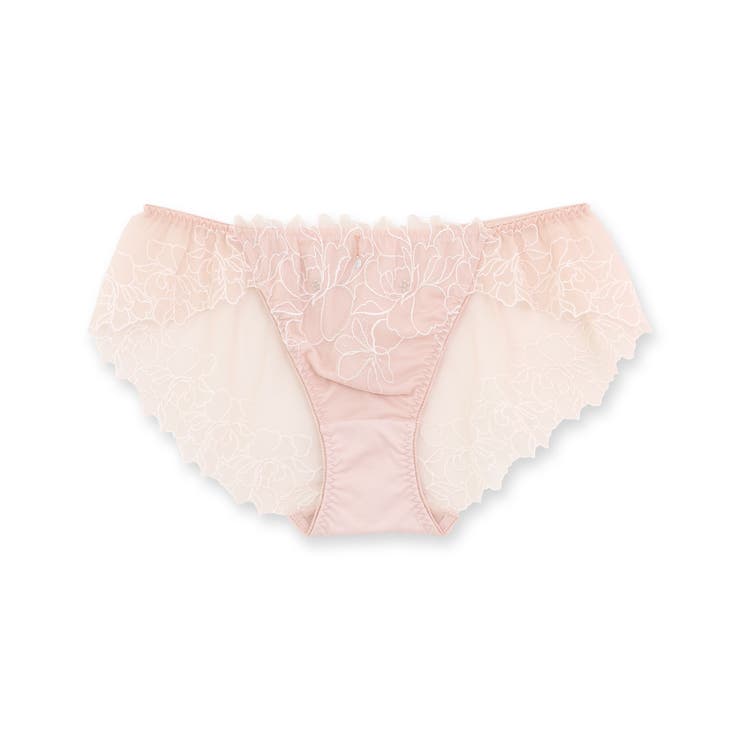 品ありチュールフラワー可愛くて響かない 「ノーブルティアラブラ003 バックレー… | fran de lingerie | 詳細画像2 