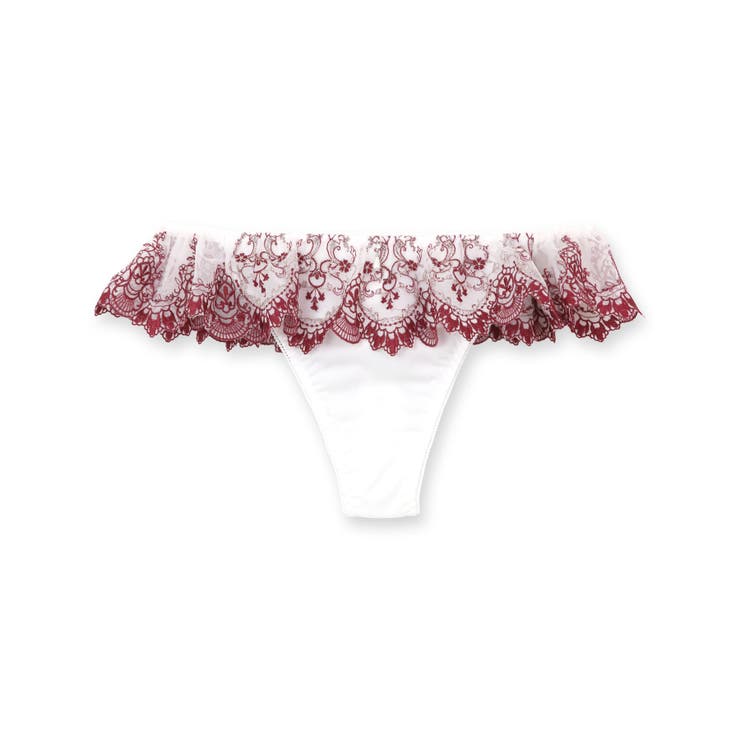 ロマンチックランジェリーフェミニン タンガ 「ノーブルティアラブラ004 | fran de lingerie | 詳細画像2 