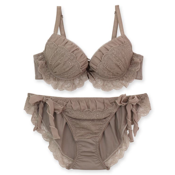 甘辛MIX盛り＆谷間メイク 「プティフィット001 ペアブラジャー（ワイヤー有り… | fran de lingerie | 詳細画像2 