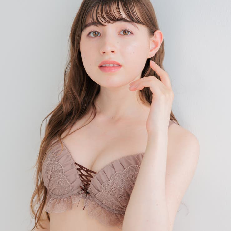 甘辛MIX盛り＆谷間メイク 「プティフィット001 ペアブラジャー（ワイヤー有り… | fran de lingerie | 詳細画像12 