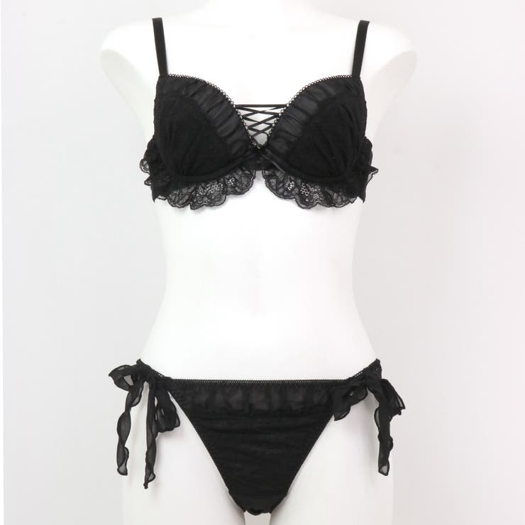 甘辛MIX盛り＆谷間メイク 「プティフィット001 ペアブラジャー（ワイヤー有り… | fran de lingerie | 詳細画像13 