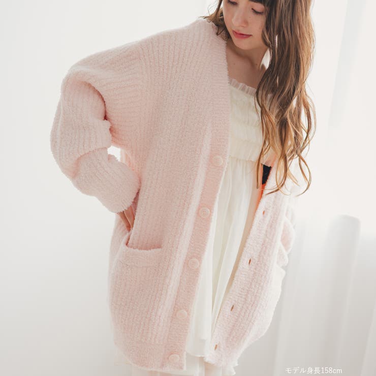 ふわふわ＆さらさらの極上手触りユニセックスが嬉しい楽ちんニット 「パウダーもこ | fran de lingerie | 詳細画像9 