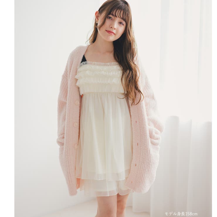 ふわふわ＆さらさらの極上手触りユニセックスが嬉しい楽ちんニット 「パウダーもこ | fran de lingerie | 詳細画像10 