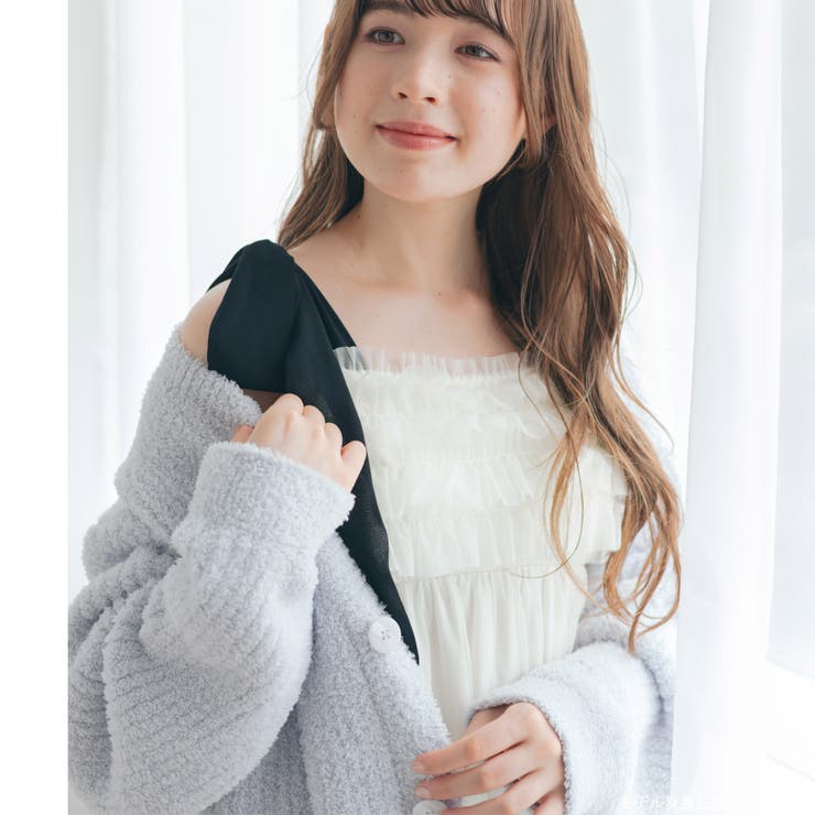 ふわふわ＆さらさらの極上手触りユニセックスが嬉しい楽ちんニット 「パウダーもこ | fran de lingerie | 詳細画像20 