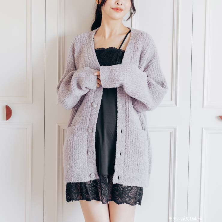 ふわふわ＆さらさらの極上手触りユニセックスが嬉しい楽ちんニット 「パウダーもこ | fran de lingerie | 詳細画像31 