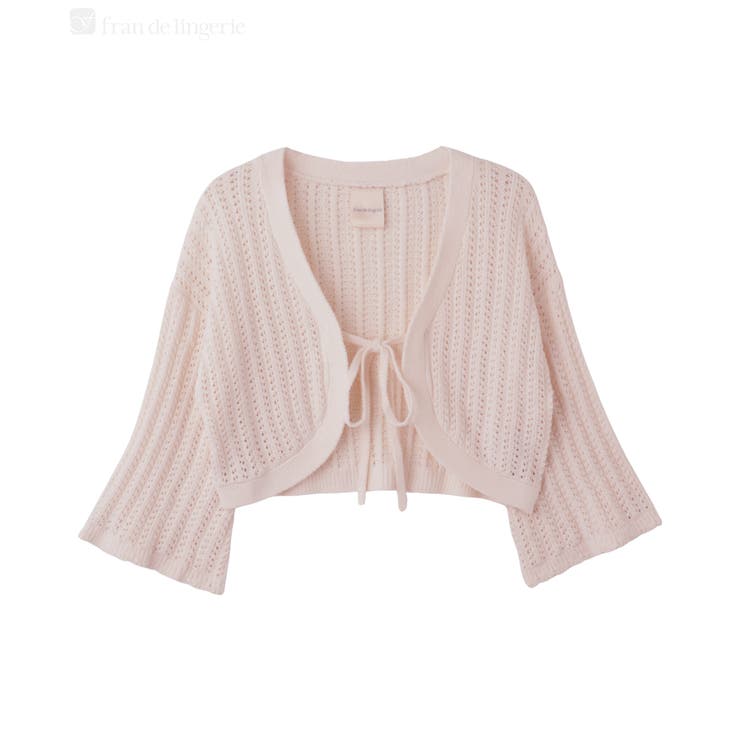 軽くてあったか エアリーなモールニットふわふわのモールニットですが、エアリーな透… | fran de lingerie | 詳細画像4 