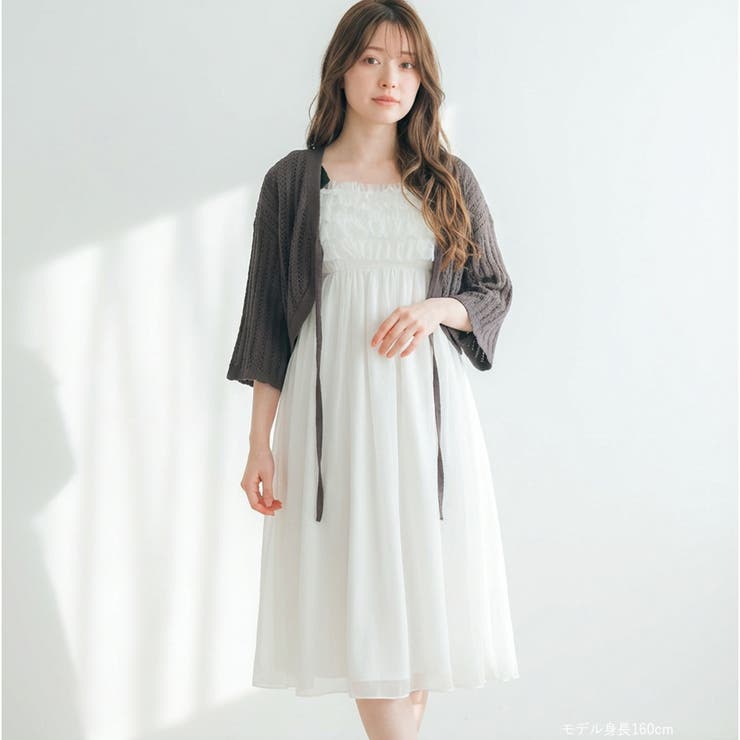軽くてあったか エアリーなモールニットふわふわのモールニットですが、エアリーな透… | fran de lingerie | 詳細画像6 