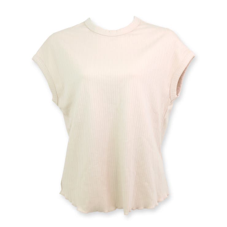 つるんと心地いいリラックスウェアシンプルプルオーバー 「プリティプル Tシャツ」 | fran de lingerie | 詳細画像2 