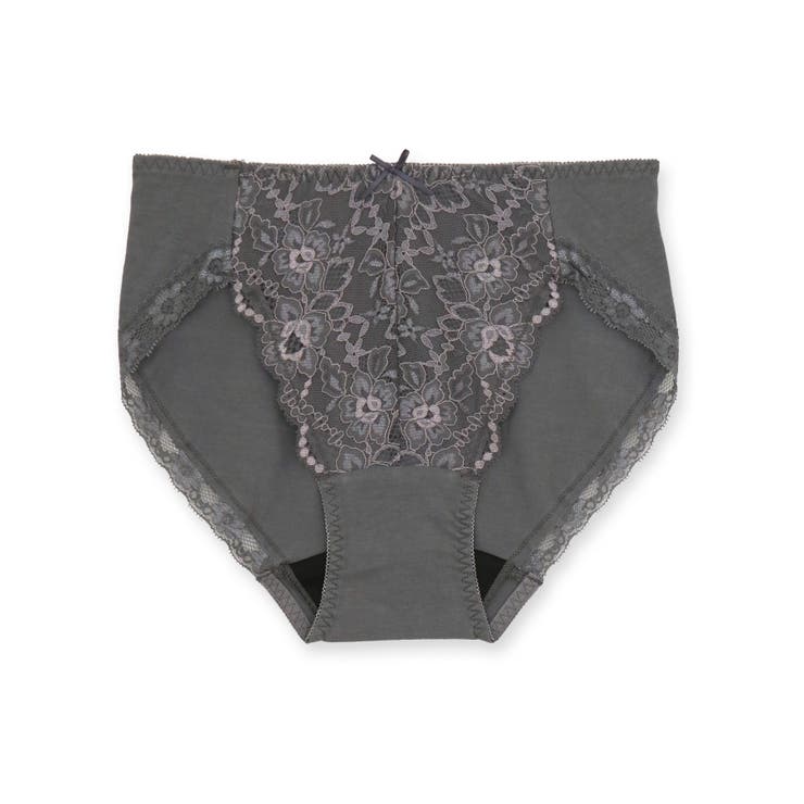 グレー | 履き心地安心＋贅沢二浴レース下着専門店のサニタリーショーツの一工夫 「サニタリー… | fran de lingerie