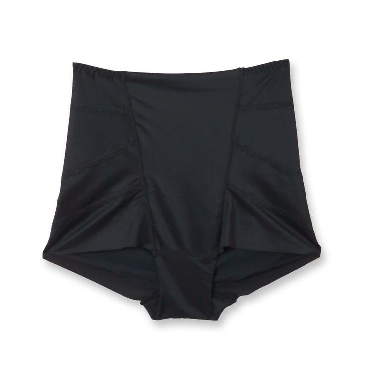 ジェットブラック | 補正 ガードルショーツ お腹引締め＋ヒップアップ＋ウェストシェイプ | fran de lingerie