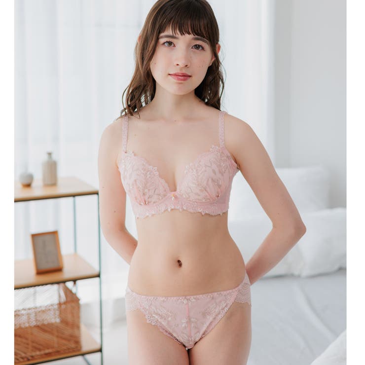 人気の高胸メイクノンワイヤー リュクスなノンワイヤー 「スタイルアップシリーズ0… | fran de lingerie | 詳細画像8 