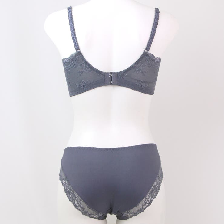 人気の高胸メイクノンワイヤー華やか刺繍のフェミニンランジェリー 「スタイルアップ… | fran de lingerie | 詳細画像16 