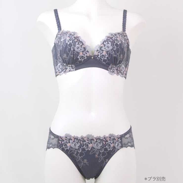 華やか刺繍のフェミニンランジェリー予備にしても単品でも可愛いデザインショーツ 「… | fran de lingerie | 詳細画像9 
