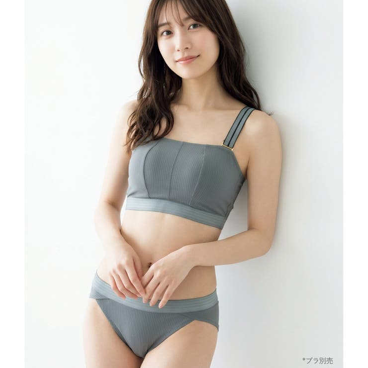 洗練ラインのリブ素材のノーマルショーツ 「スタイルアップシリーズ009 ショーツ… | fran de lingerie | 詳細画像7 