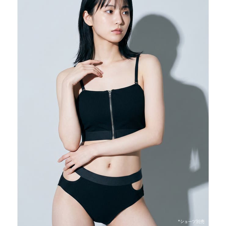 スタイリッシュなノンワイヤーブラまるでワイヤーブラのようなフロントホック ノンワ… | fran de lingerie | 詳細画像8 