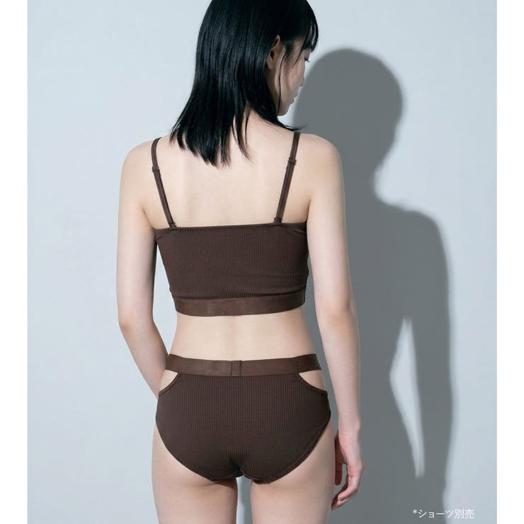 スタイリッシュなノンワイヤーブラまるでワイヤーブラのようなフロントホック ノンワ… | fran de lingerie | 詳細画像12 