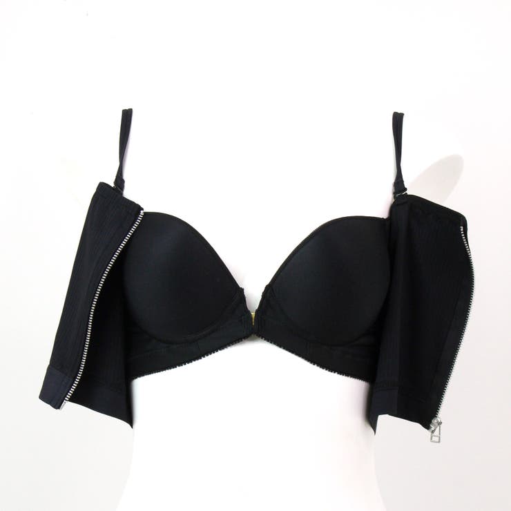 スタイリッシュなノンワイヤーブラまるでワイヤーブラのようなフロントホック ノンワ… | fran de lingerie | 詳細画像16 