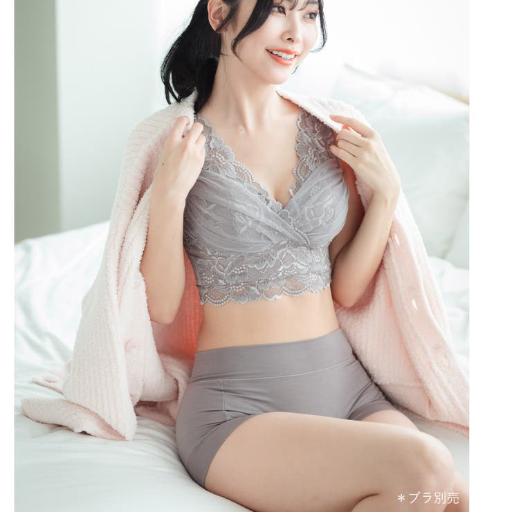 ベーシックなものこそ上質に包まれる優しい履き心地 「シルりら ゴム無し一部丈ショ… | fran de lingerie | 詳細画像5 