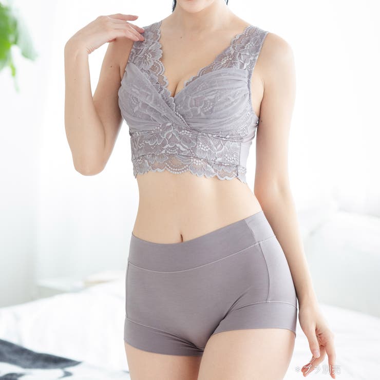 ベーシックなものこそ上質に包まれる優しい履き心地 「シルりら ゴム無し一部丈ショ… | fran de lingerie | 詳細画像7 