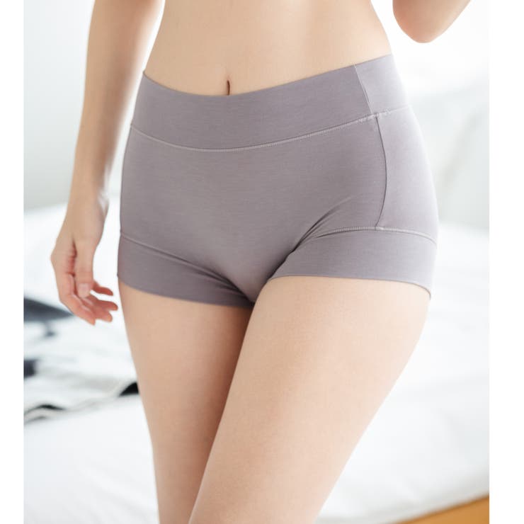 ベーシックなものこそ上質に包まれる優しい履き心地 「シルりら ゴム無し一部丈ショ… | fran de lingerie | 詳細画像8 