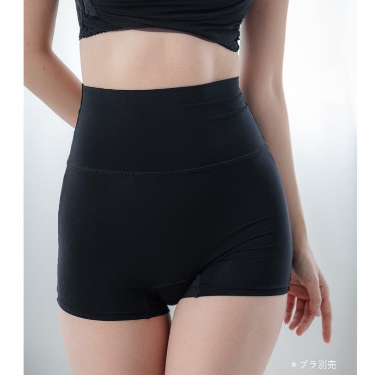 ベーシックなものこそ上質にお腹周りをしっかり守る腹巻き一体型ショーツ 「シルりら… | fran de lingerie | 詳細画像9 