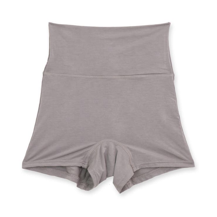 グレー | ベーシックなものこそ上質にお腹周りをしっかり守る腹巻き一体型ショーツ 「シルりら… | fran de lingerie