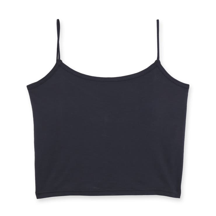 さらっと滑らかなシルキーリネンクロップド丈のパッド付きキャミ 「シルキーリネン … | fran de lingerie | 詳細画像3 