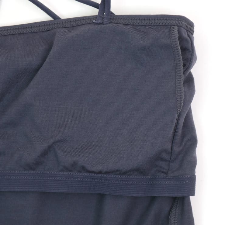 さらっと滑らかなシルキーリネンシンプルデザインのパッド付きキャミ 「シルキーリネ… | fran de lingerie | 詳細画像11 