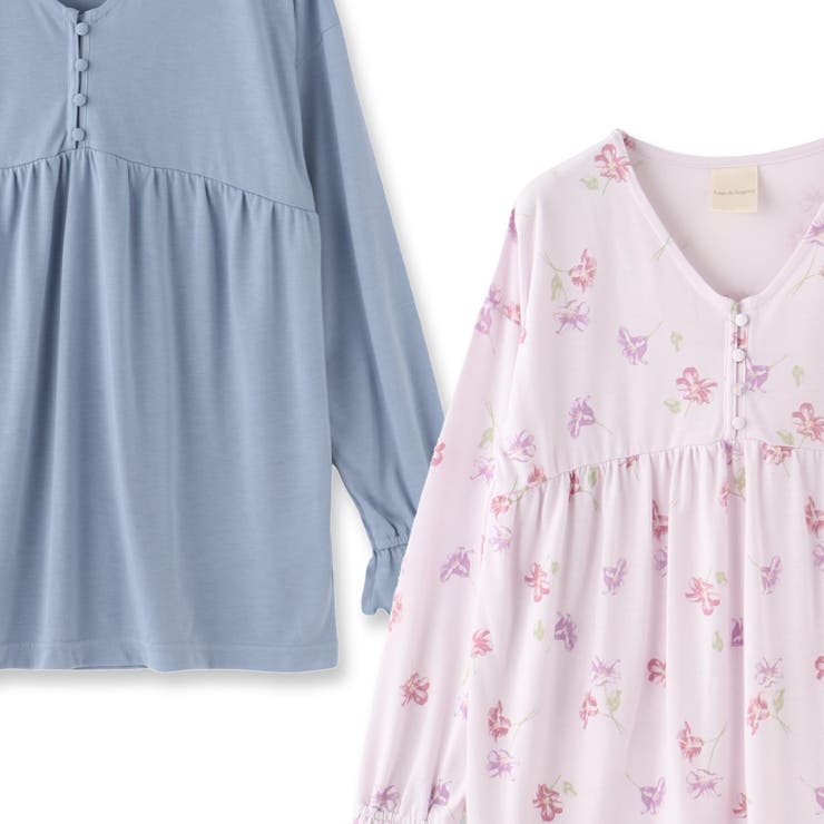 tororelax とろリラプルオーバー＆ワイドパンツ・上下セットパジャマ | fran de lingerie | 詳細画像18 