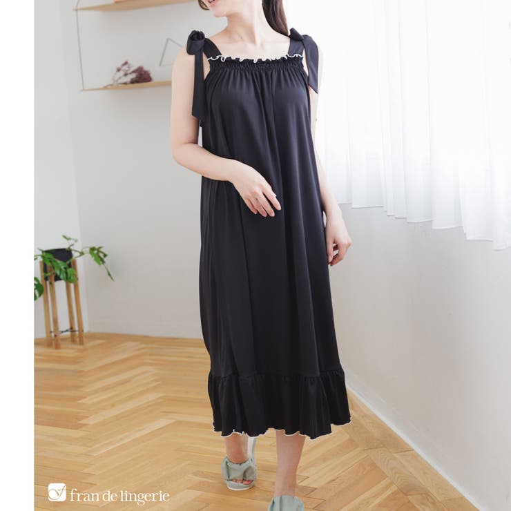 ブラック | ≪tororelax とろリラ≫ ショルダー | fran de lingerie