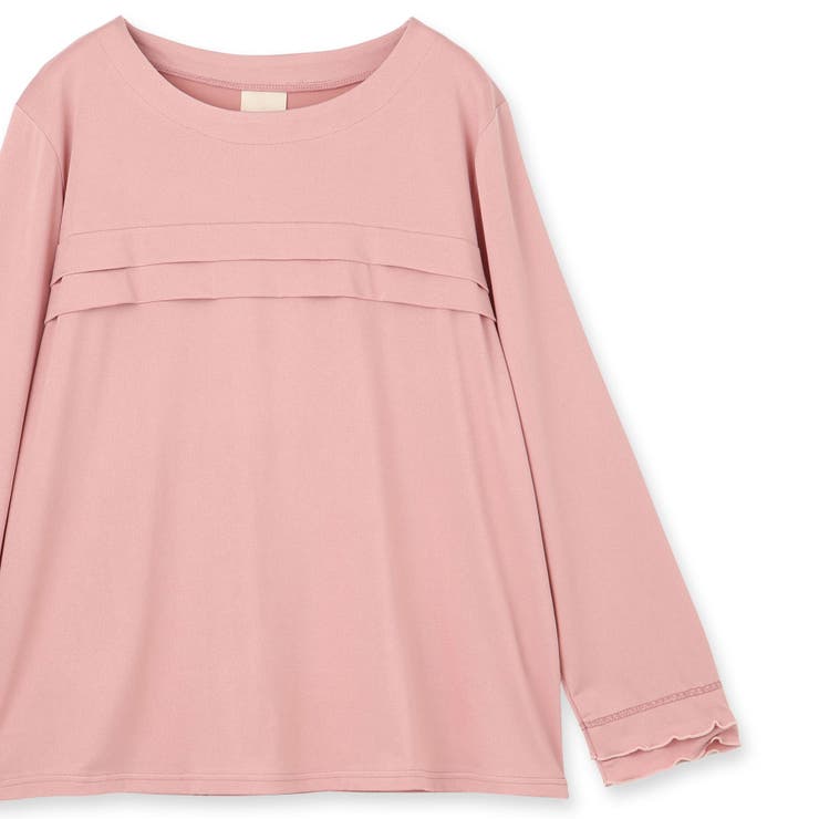 ≪tororelax とろリラ≫ 胸元タック長袖プルオーバー＆リラックスロングパ… | fran de lingerie | 詳細画像15 