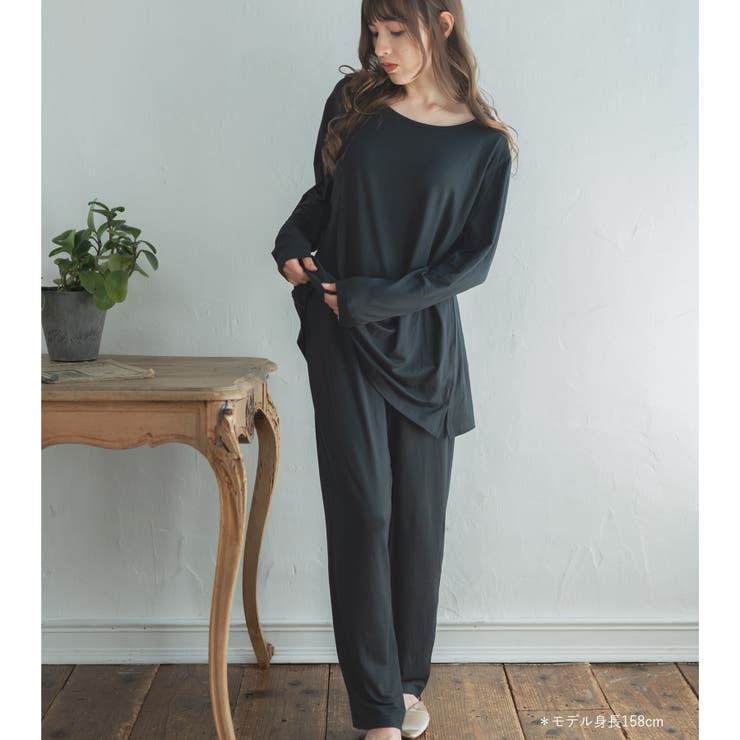 tororelax とろリラ楽ちん＆シンプルなプルオーバー 「とろリラ | fran de lingerie | 詳細画像6 