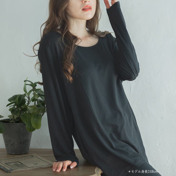 tororelax とろリラ楽ちん＆シンプルなプルオーバー 「とろリラ | fran de lingerie | 詳細画像10 