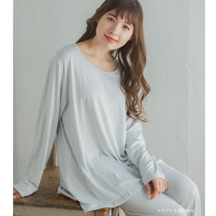 tororelax とろリラ楽ちん＆シンプルなプルオーバー 「とろリラ | fran de lingerie | 詳細画像20 