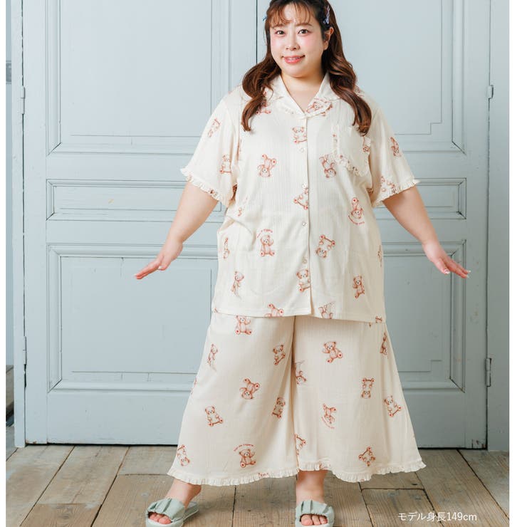 餅田コシヒカリ×フランデランジェリーのとびきりキュートなリラックスパジャマ選べる… | fran de lingerie | 詳細画像19 