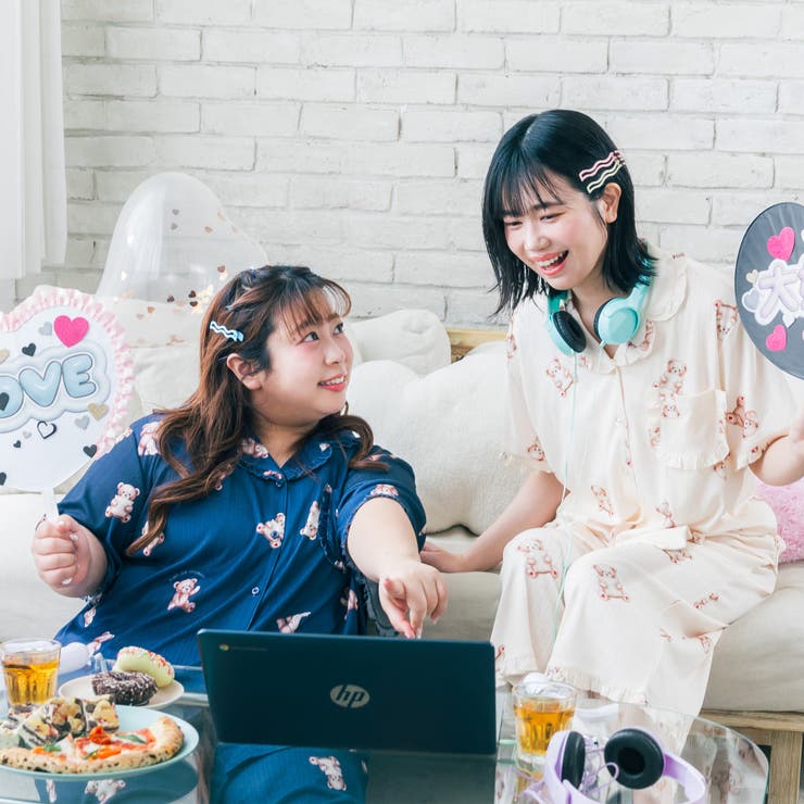 餅田コシヒカリ×フランデランジェリーのとびきりキュートなリラックスパジャマ選べる… | fran de lingerie | 詳細画像33 