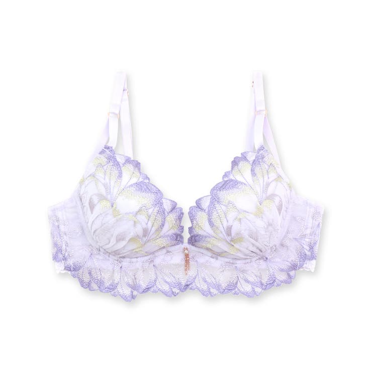 華やかペタルのランジェリーすっきりラインの谷間メイクブラ 「ワンダーリフトブラ0… | fran de lingerie | 詳細画像3 