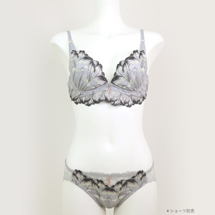華やかペタルのランジェリーすっきりラインの谷間メイクブラ 「ワンダーリフトブラ0… | fran de lingerie | 詳細画像21 
