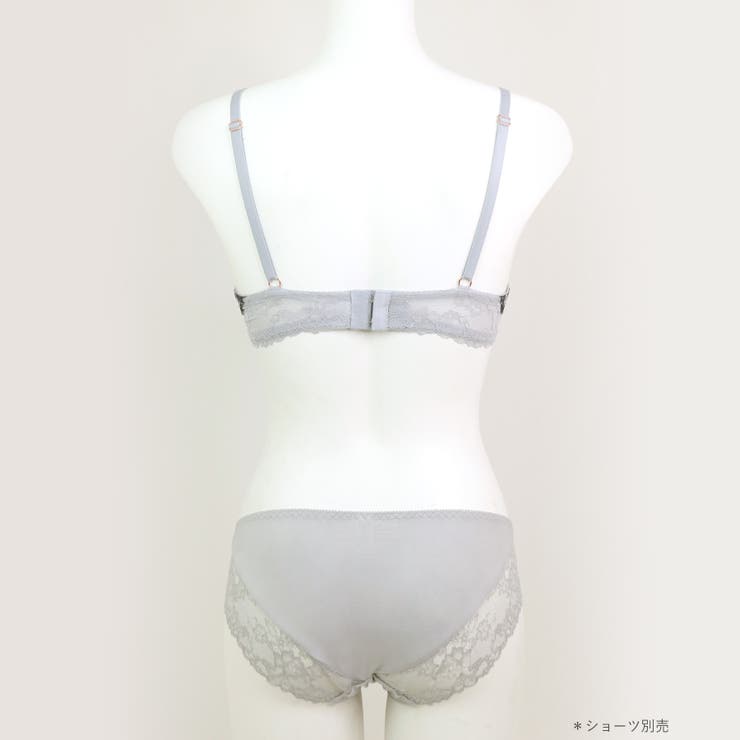 華やかペタルのランジェリーすっきりラインの谷間メイクブラ 「ワンダーリフトブラ0… | fran de lingerie | 詳細画像22 