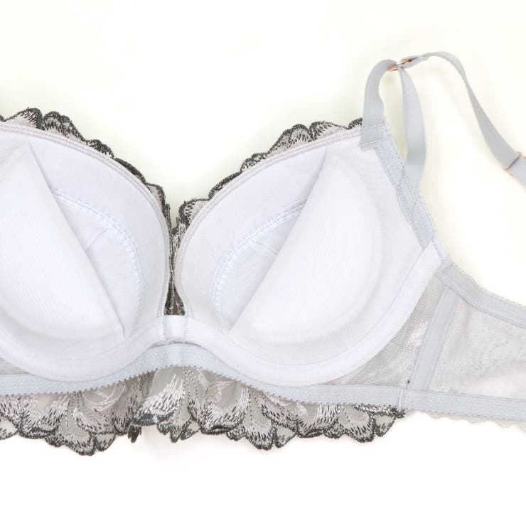 華やかペタルのランジェリーすっきりラインの谷間メイクブラ 「ワンダーリフトブラ0… | fran de lingerie | 詳細画像23 