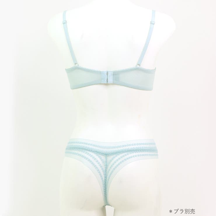 軽さが魅力の速乾ランジェリー人気のバックレースTバックショーツ 「ワンダーリフト… | fran de lingerie | 詳細画像18 